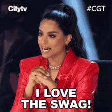 I Love The Swag Lilly Singh GIF - I Love The Swag Lilly Singh Canadas Got Talent GIFs