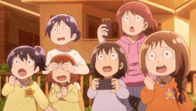Gushing Over Magical Girls People Shocked Camera Flash GIF - Gushing Over Magical Girls People Shocked Camera Flash Gushing Over GIFs