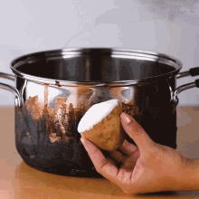 potato hacks rusty pan dirty pan cleaning with potato clean pan