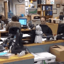 The Office Death Threat GIF - The Office Death Threat Dwight GIFs
