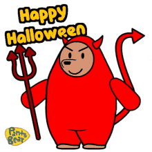 Happy Halloween Evil Grin GIF