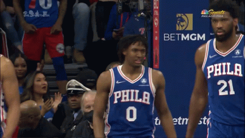 Tyrese Maxey Sixers GIF - Tyrese Maxey Sixers O Face - Discover & Share GIFs