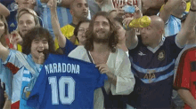 hincha argentino jesus hincha de maradona