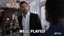 Well Played Lucifer Morningstar GIF