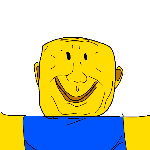 Wide Head (Noob Yellow) - Roblox