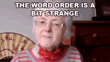 The Word Order Is A Bit Strange Gill GIF - The Word Order Is A Bit Strange Gill Engvid GIFs