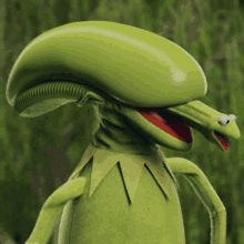 Kermit Xenomorph GIF - Kermit Xenomorph The GIFs