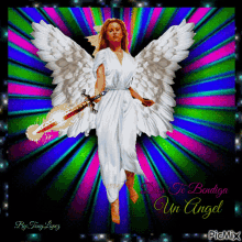 angel guardian angel flapping wings wings dios te bendiga