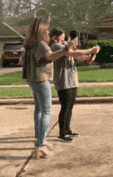 Gender Reveal Reverse Cannon GIF