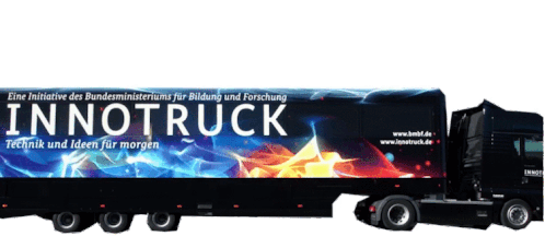 Science Truck Sticker - Science Truck Innovation Stickers
