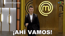 Ahi Vamos Santiago Del Moro GIF - Ahi Vamos Santiago Del Moro Masterchef Argentina GIFs