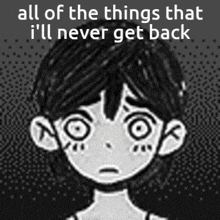 Omori All Of The Things GIF - Omori All Of The Things I Gave Up GIFs