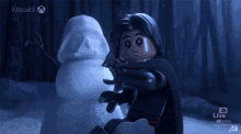 Snow Man Wanna Build A Snowman GIF - Snow Man Wanna Build A Snowman Kylo Ren GIFs