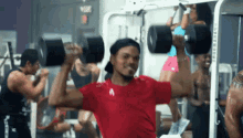chance chance the rapper lifting weights lifting going to the gym