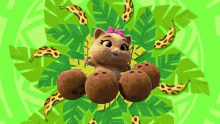Jungle Coconut GIF - Jungle Coconut 44cats GIFs