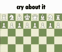 Cry About It Chess GIF - Cry About It Chess Knight Swap GIFs