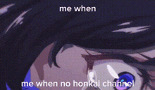 Me When No Honkai Channel Seele GIF - Me When No Honkai Channel Honkai Seele GIFs