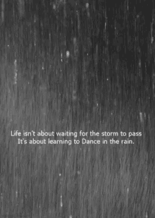 rain text advice quotes storn