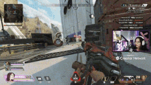 a screenshot of a video game called apex legends with the creator network displayed