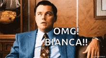 Leo Dicaprio Wolf Of Wallstreet GIF