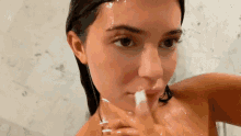 Kylie Jenner Bath GIF - Kylie Jenner Bath Shower GIFs