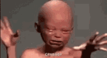 baby crying ugly
