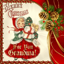 Merry Christmas Grandma GIF - Merry Christmas Grandma GIFs
