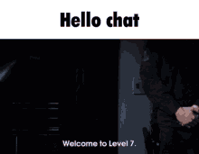 Hello Chat Hello GIF - Hello Chat Hello Walking GIFs