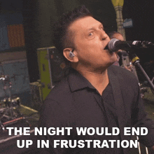 The Night Would End Up In Frustration Chris Demakes GIF - The Night Would End Up In Frustration Chris Demakes Less Than Jake GIFs