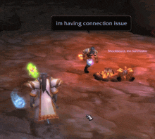 I Am Having Connection Issue Wow GIF - I Am Having Connection Issue Wow Warcraft GIFs