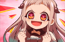 a cartoon of a girl with the words " lo intentare " written on the bottom