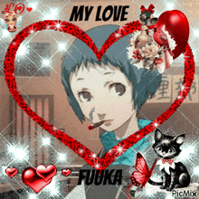 Fuuka My Love Fuuka GIF - Fuuka My Love Fuuka Good Morning GIFs