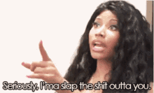 Slap You Nicki Minaj GIF - Slap You Nicki Minaj Nicki GIFs