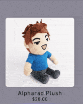 Alpharad Plushie GIF - Alpharad Plushie Jumpscare GIFs