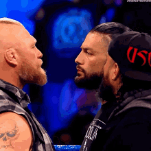 Brock Lesnar Roman Reigns GIF - Brock Lesnar Roman Reigns Wwe GIFs