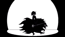 Black And White Shadow GIF