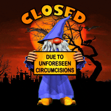 Closed Unforeseen Circumstances GIF - Closed Unforeseen Circumstances Not Open GIFs