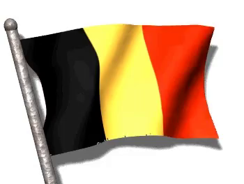 belgium flag waving