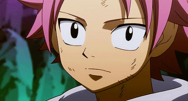 Fairy Tail Smiling Gif Fairytail Smiling Natsudragneel Discover Share Gifs