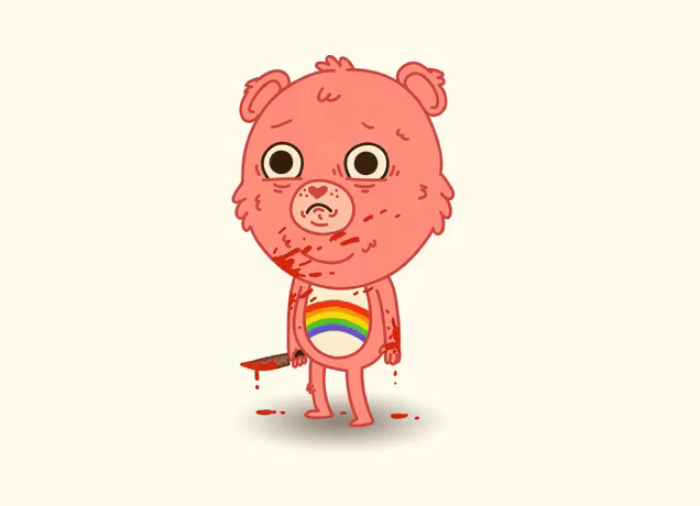 scary care bear