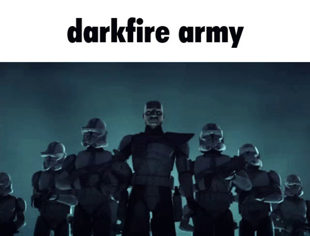 Darkfire Army Gif Darkfire Army Clones Discover Share Gifs - roblox dark army discord
