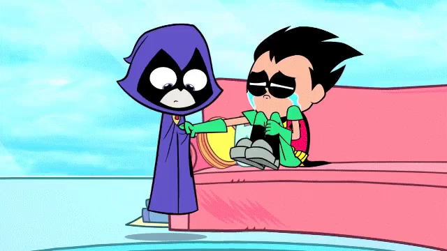 Teen Titans Robin And Raven
