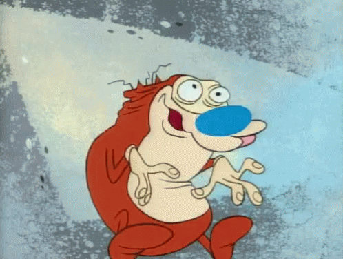 The popular Stimpy GIFs everyone's sharing