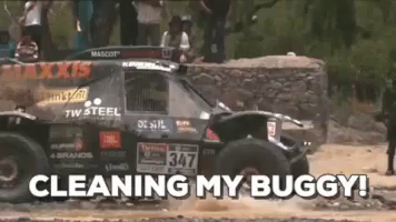 buggy cleaning