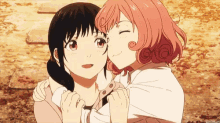 Anime Friends Hugging Gifs Tenor