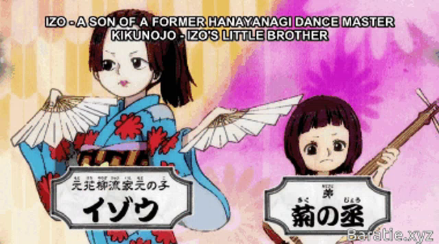 One Piece Kiku Gif Onepiece Kiku Izo Discover Share Gifs