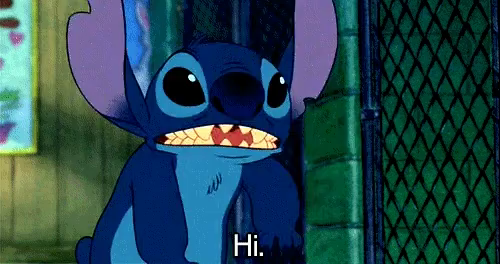 Hi Lil And Stitch GIF - Hi Lil And Stitch Awkward Smile - Discover & Share  GIFs