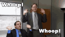 Whoop Whoop GIF - Whoop TheOffice SteveCarell GIFs