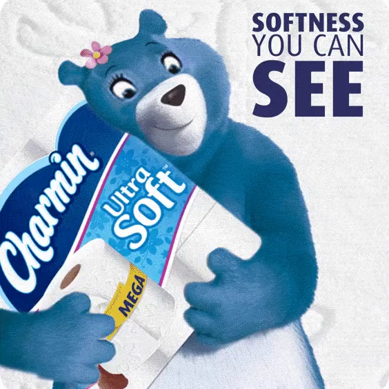 Image result for charmin softness you can see