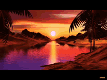 Beach Sunset Aesthetic